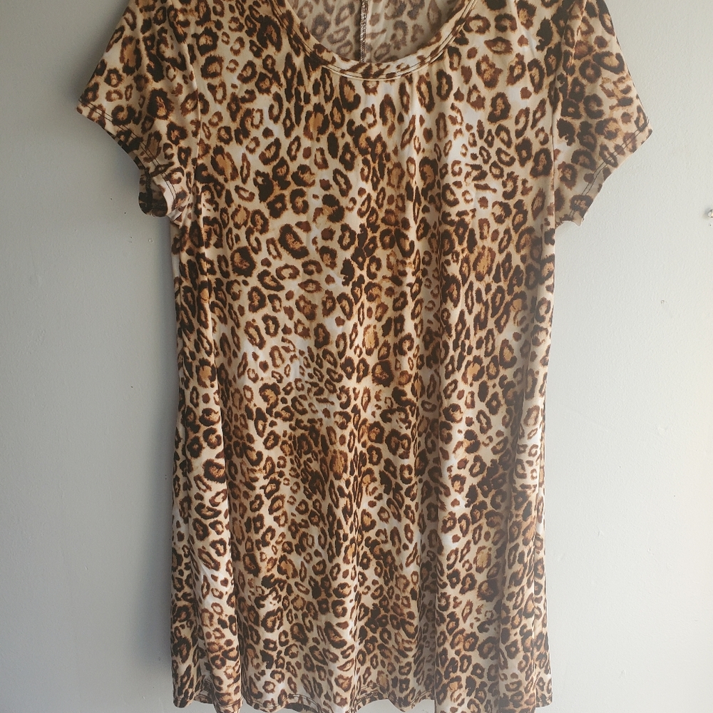 3 for $10, Pinc leopard print dress